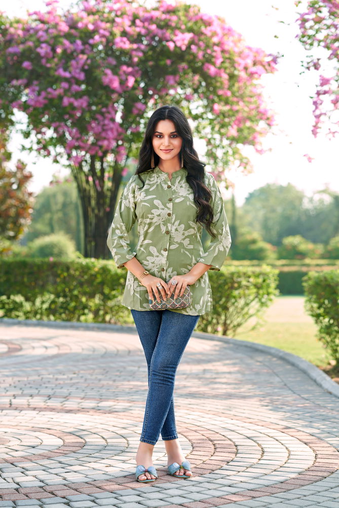 Baby Vol 03 By Tips And Tops Cotton Printed Ladies Top Wholesale Price In Surat